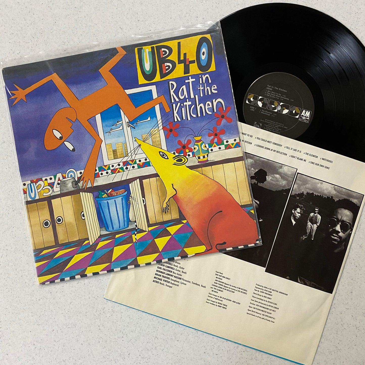 UB40 - Rat In The Kitchen LP Vinyl Record Album