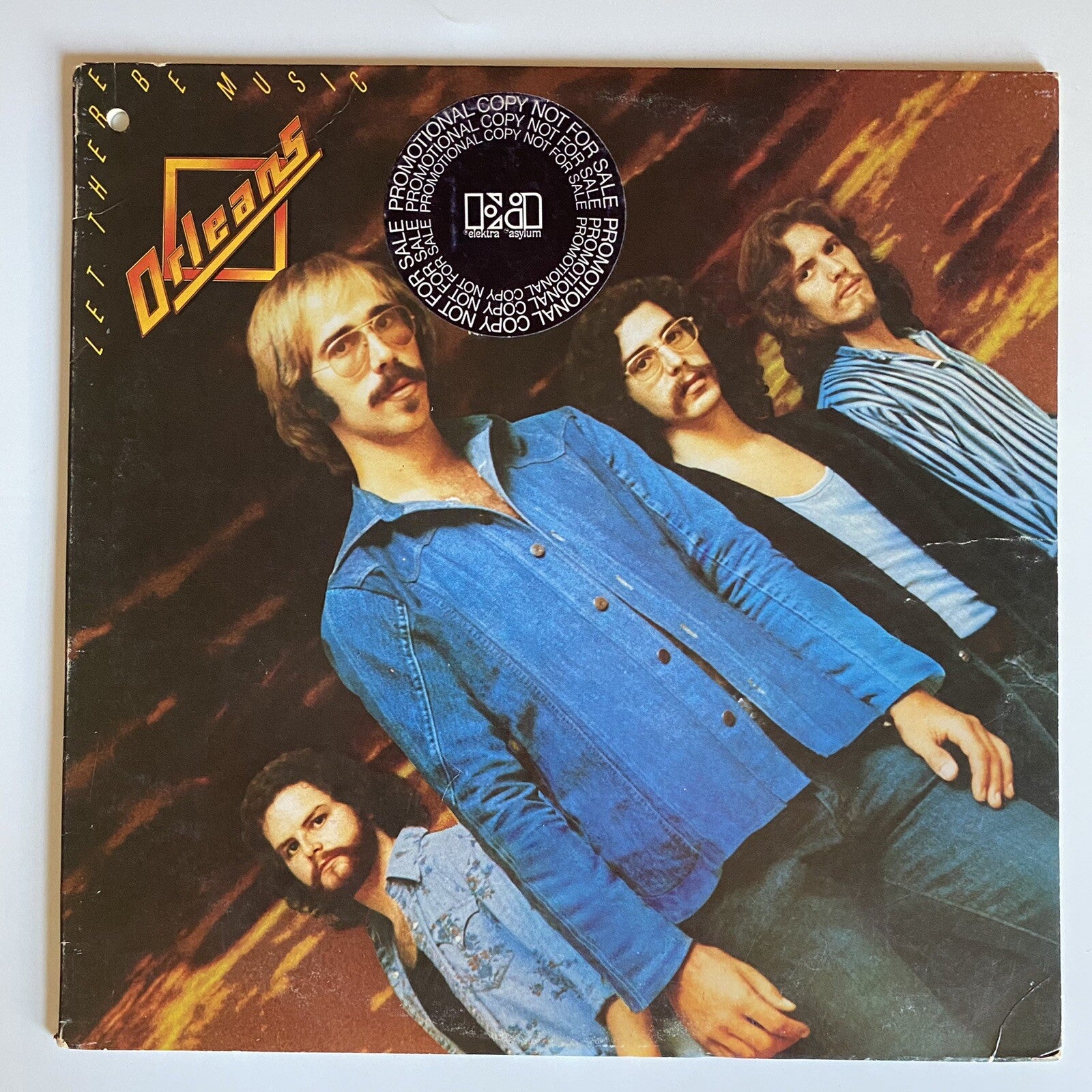 Orleans LET THERE BE MUSIC Promo Vinyl LP Record VG+