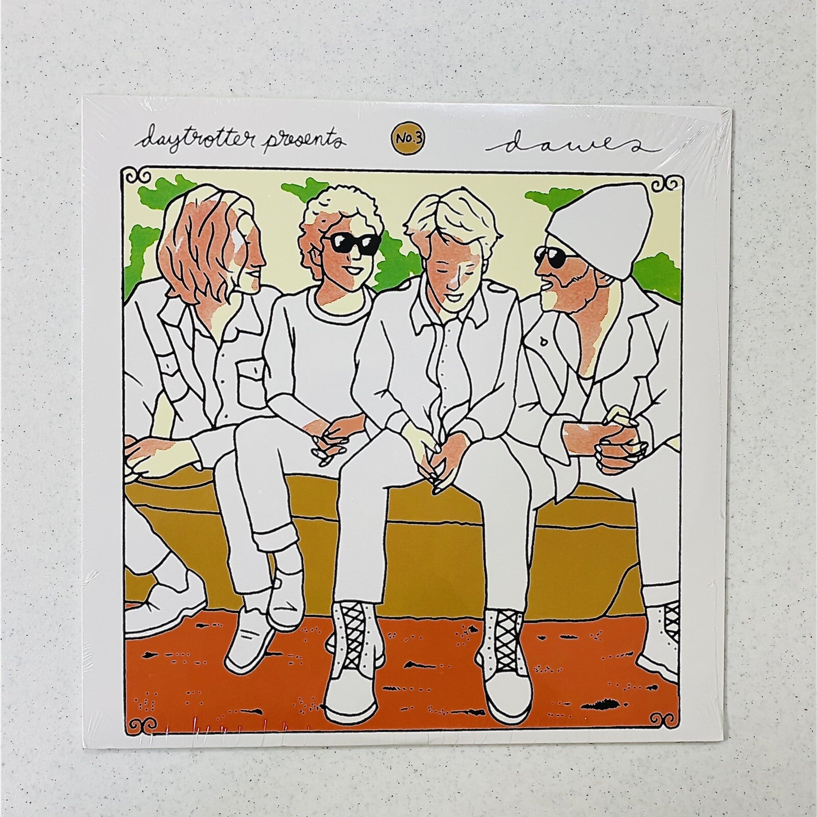 Daytrotter Presents THE DAWES & JUSTIN TOWNES EARLE VINYL LP RECORD Sealed