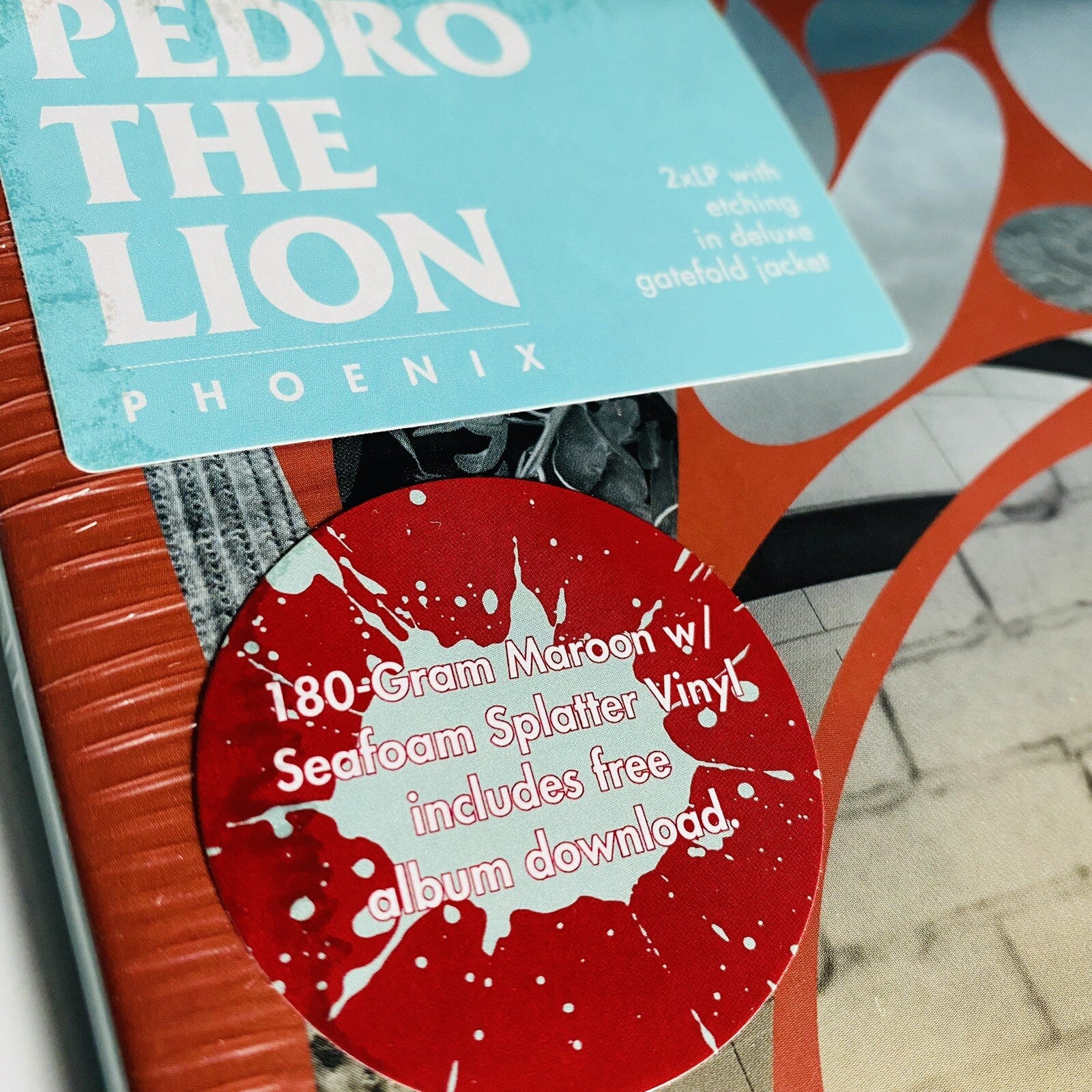 Pedro The Lion PHOENIX 180g Colored Vinyl NEW & SEALED