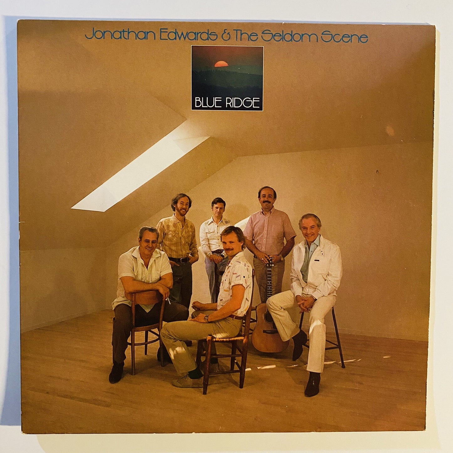 Jonathan Edwards & The Seldom Scene BLUE RIDGE Vinyl LP Record BLUEGRASS VG+