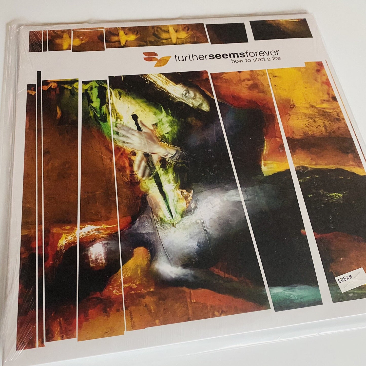 Further Seems Forever HOW TO START A FIRE Cream Vinyl LP Record NEW SEALED