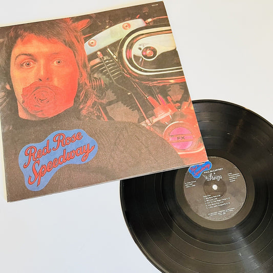 Paul McCartney & Wings RED ROSE SPEEDWAY Vinyl LP Record GF w/compl booklet VG+