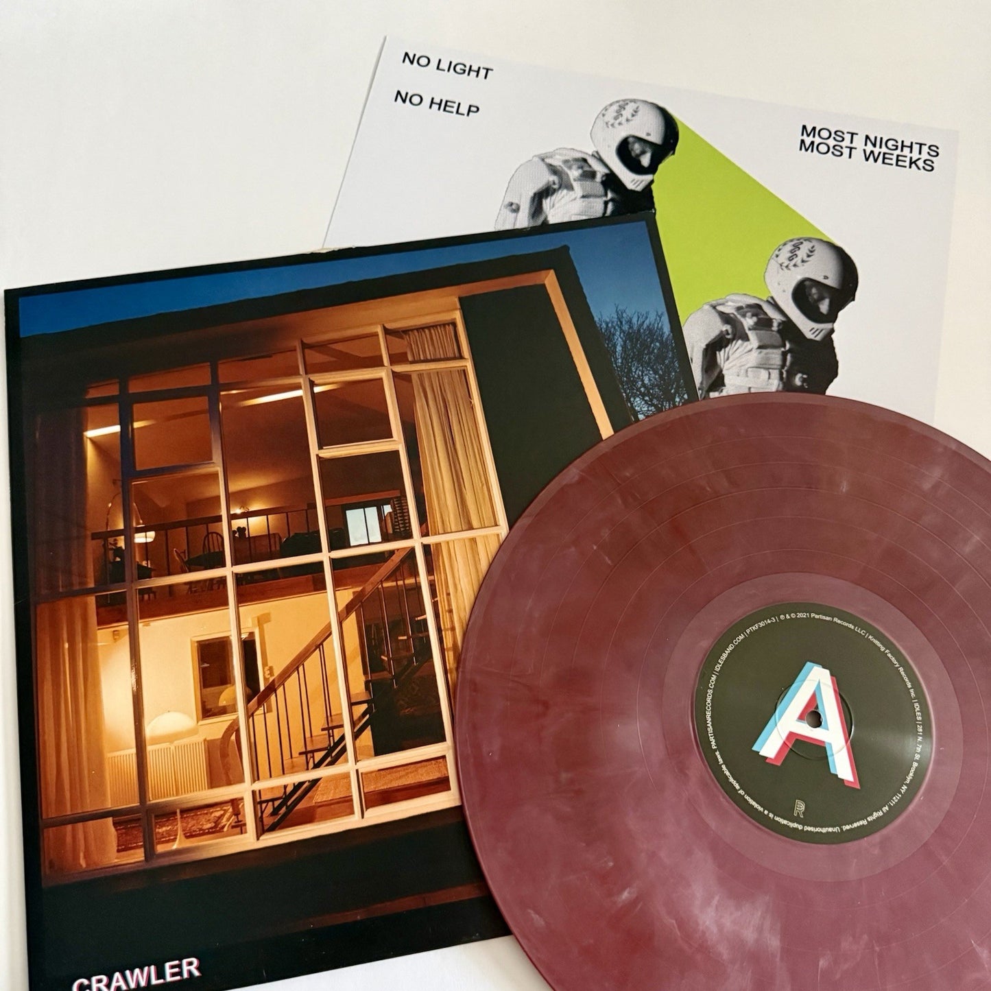 Idles CRAWLER Color Vinyl LP Record NM On I