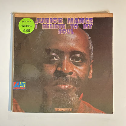 Junior Mance I BELIEVE TO MY SOUL Vinyl LP Record MONO VG+/VG