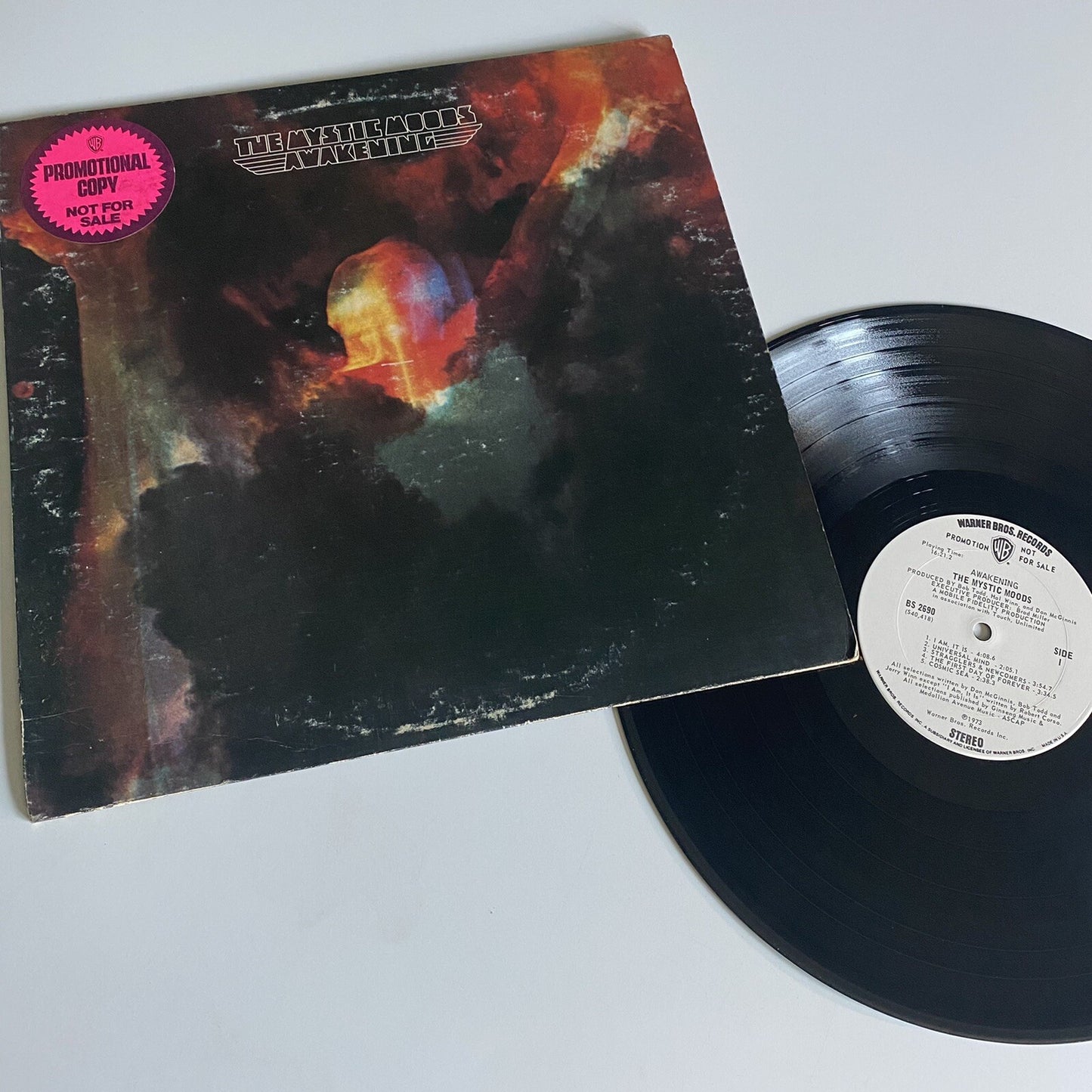 Mystic Moods Orchestra AWAKENING Vinyl LP Record PROMO 1973 VG+
