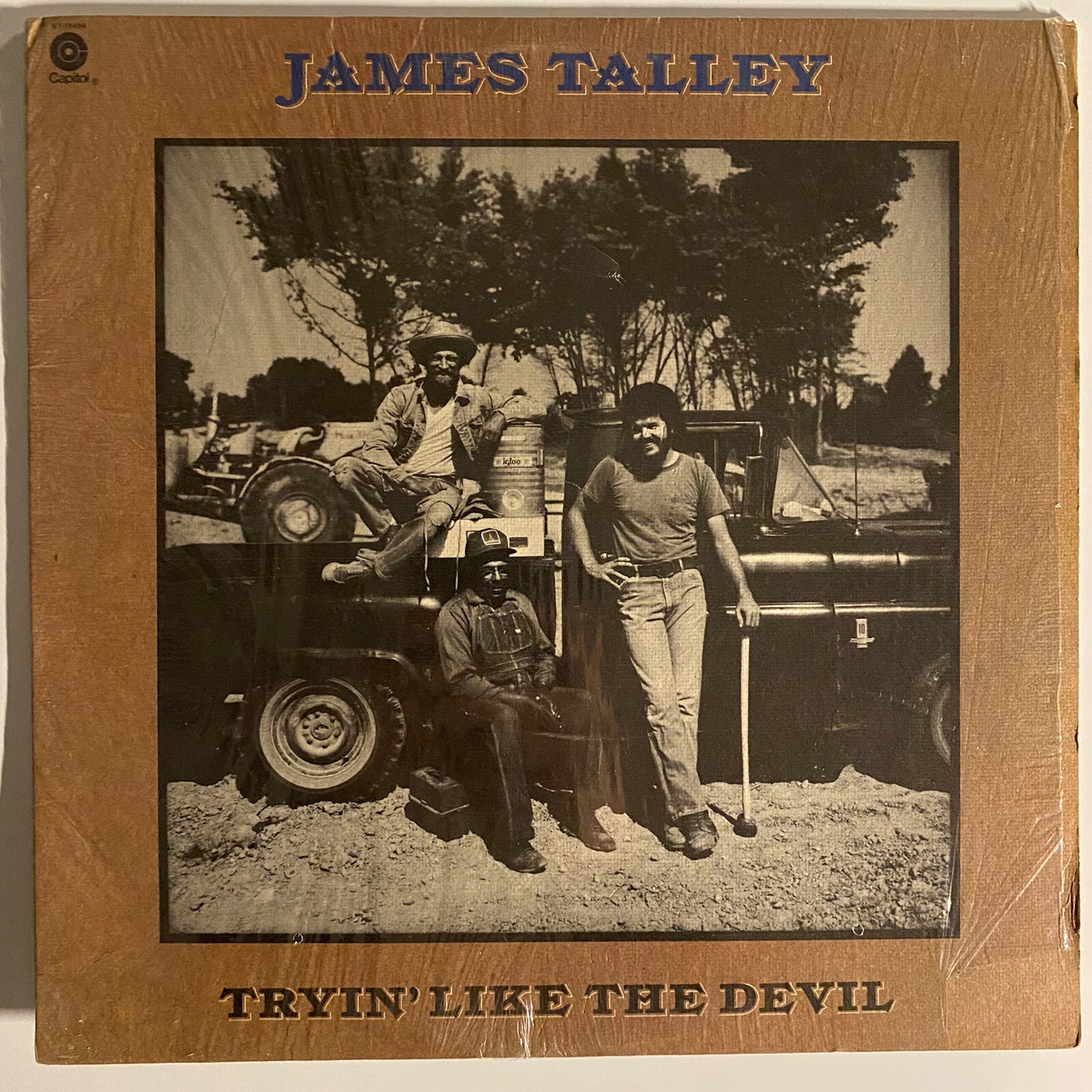 James Talley TRYIN’ LIKE THE DEVIL Vinyl LP Record VG+