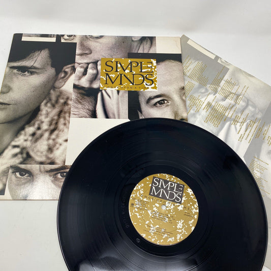 Simple Minds ONCE UPON A TIME Vinyl LP Record Used VG+