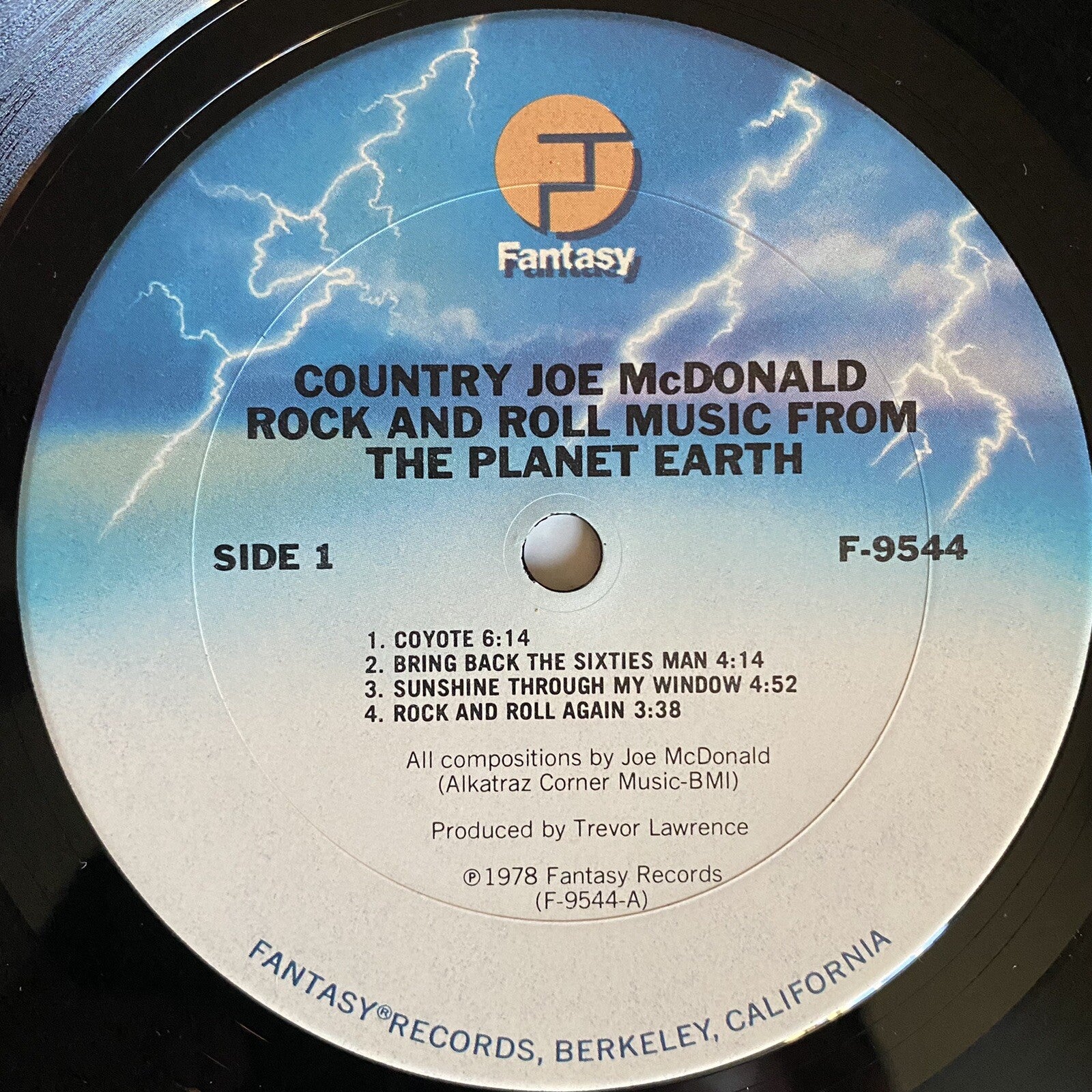 Country Joe McDonald VINYL 4xLP RECORDS BUNDLE VG+