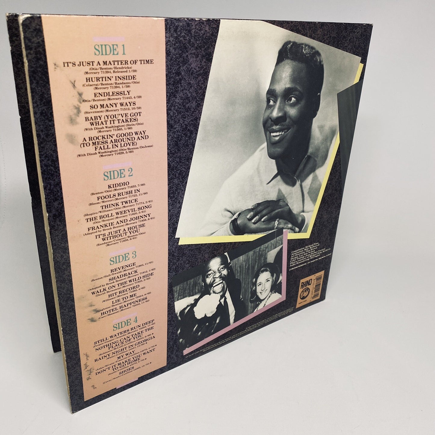 The Brook Benton Anthology 2LP VINYL RECORD R&B Funk Soul Rhino 71497 VG+