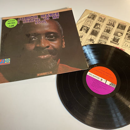 Junior Mance I BELIEVE TO MY SOUL Vinyl LP Record MONO VG+/VG