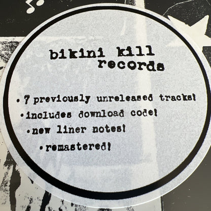 Bikini Kill YEAH YEAH YEAH YEAH Vinyl LP Record M SEALED. Includes Xtra Tracks
