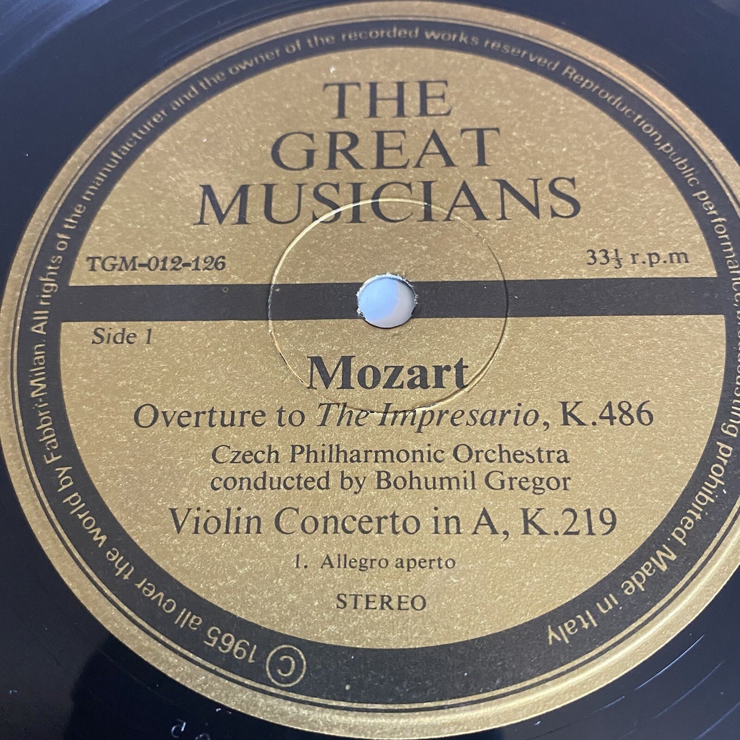 THE GREAT MUSICIANS 10” Vinyl Series w/books MOZART, HAYDN, BRAHMS VG+