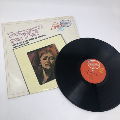 Edith Piaf POTPOURRI OF PIAF: SUCCESSES SUNG IN FRENCH Vinyl LP Record used VG+
