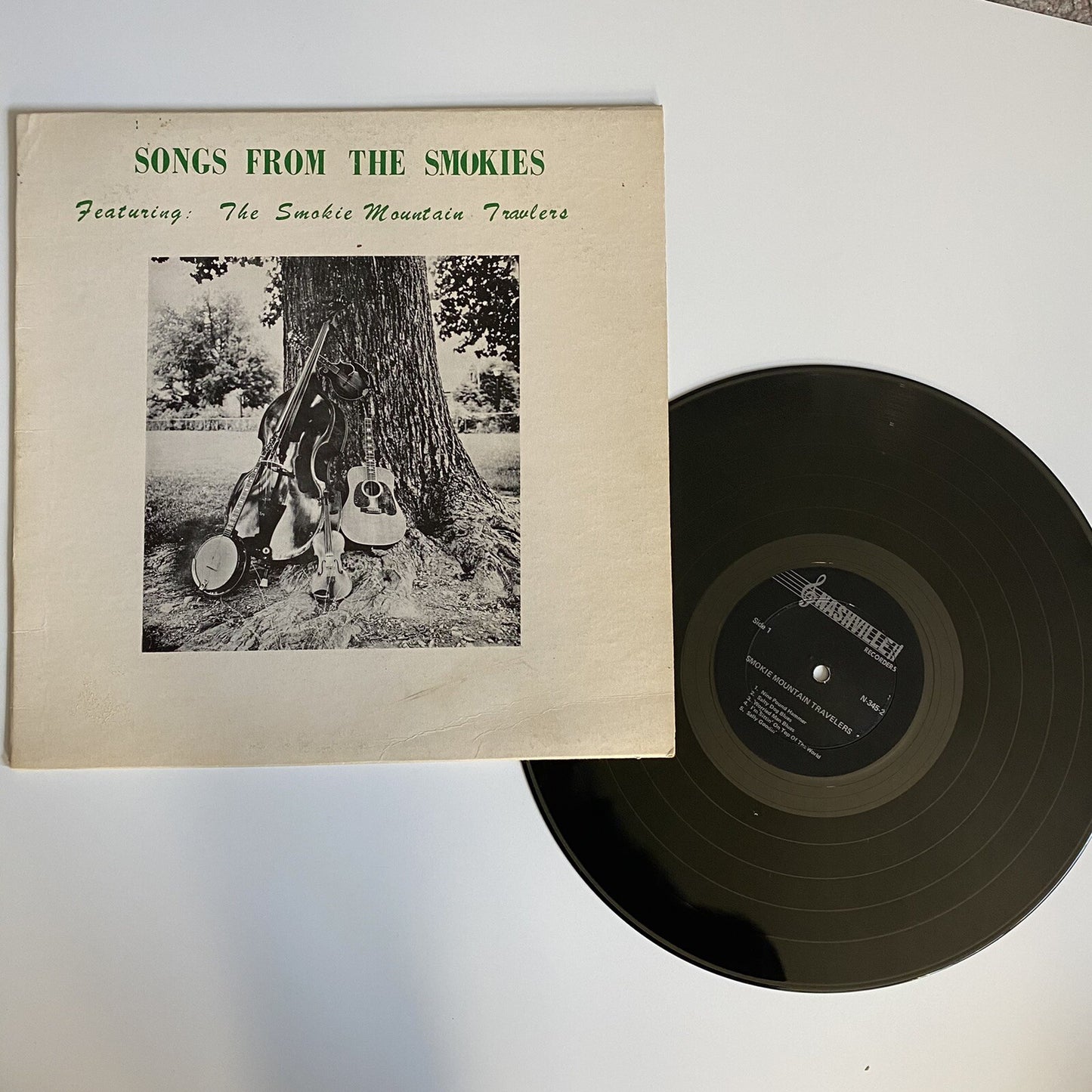 The Smokie Mountain Travelers SONGS FROM THE SMOKIES Vinyl LP Record VG+