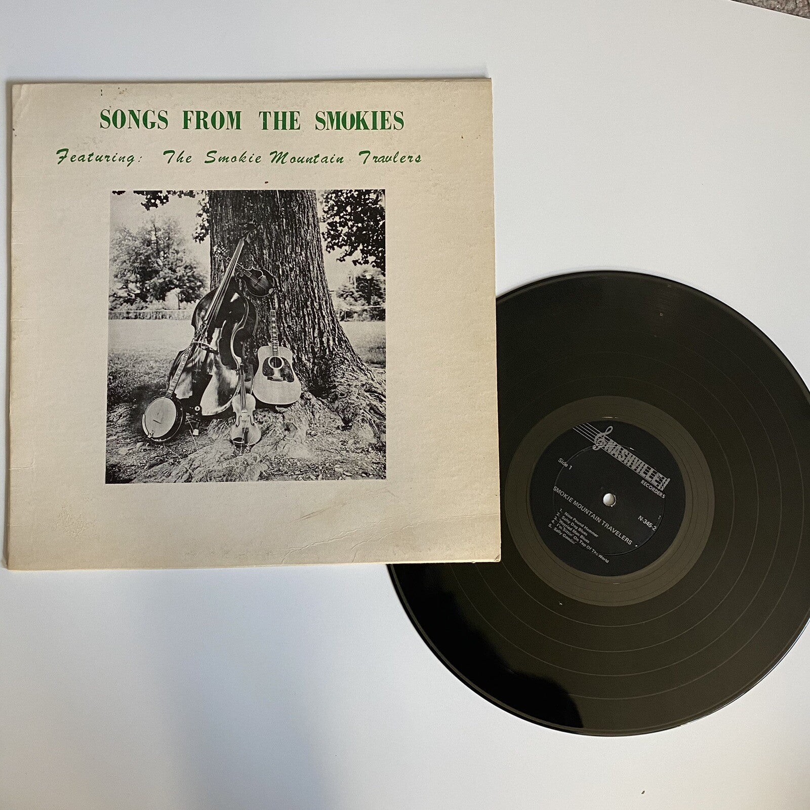 The Smokie Mountain Travelers SONGS FROM THE SMOKIES Vinyl LP Record VG+