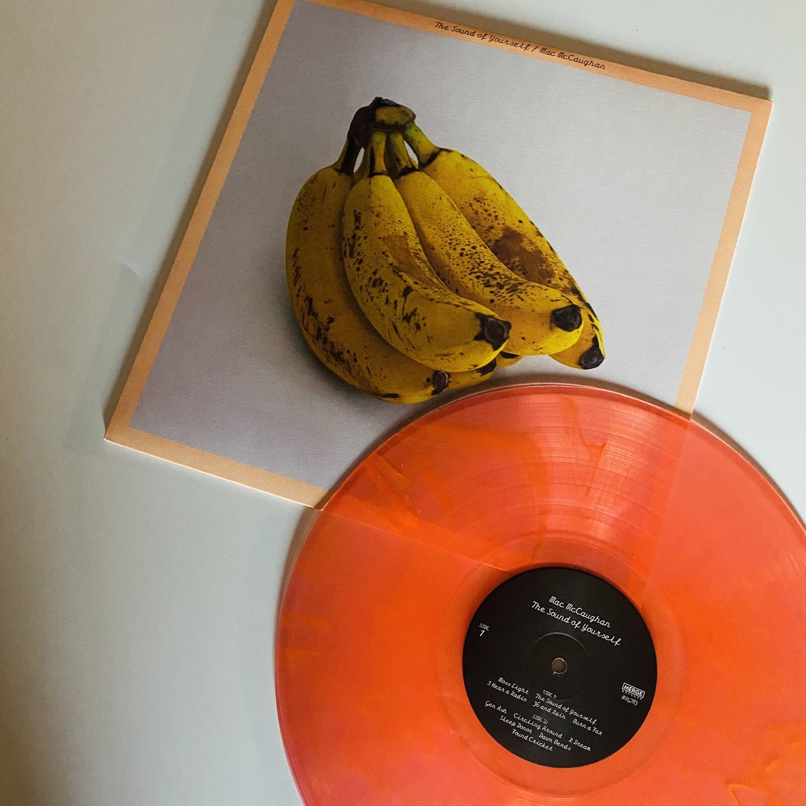 Mac McCaughan THE SOUND OF YOURSELF Color Vinyl LP Record SUPERCHUNK New