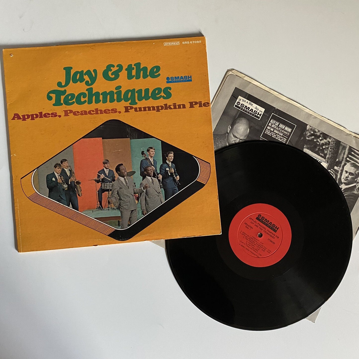 Jay & the Techniques APPLES PEACHES PUMKIN PIE Vinyl LP Record VG+