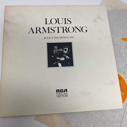 Louis Armstrong JULY 4, 1900/JULY 6, 1971 Vinyl 2xLP Record VG+