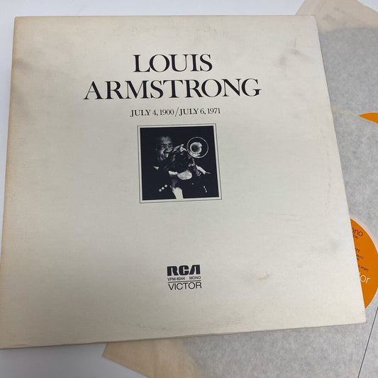 Louis Armstrong JULY 4, 1900/JULY 6, 1971 Vinyl 2xLP Record VG+