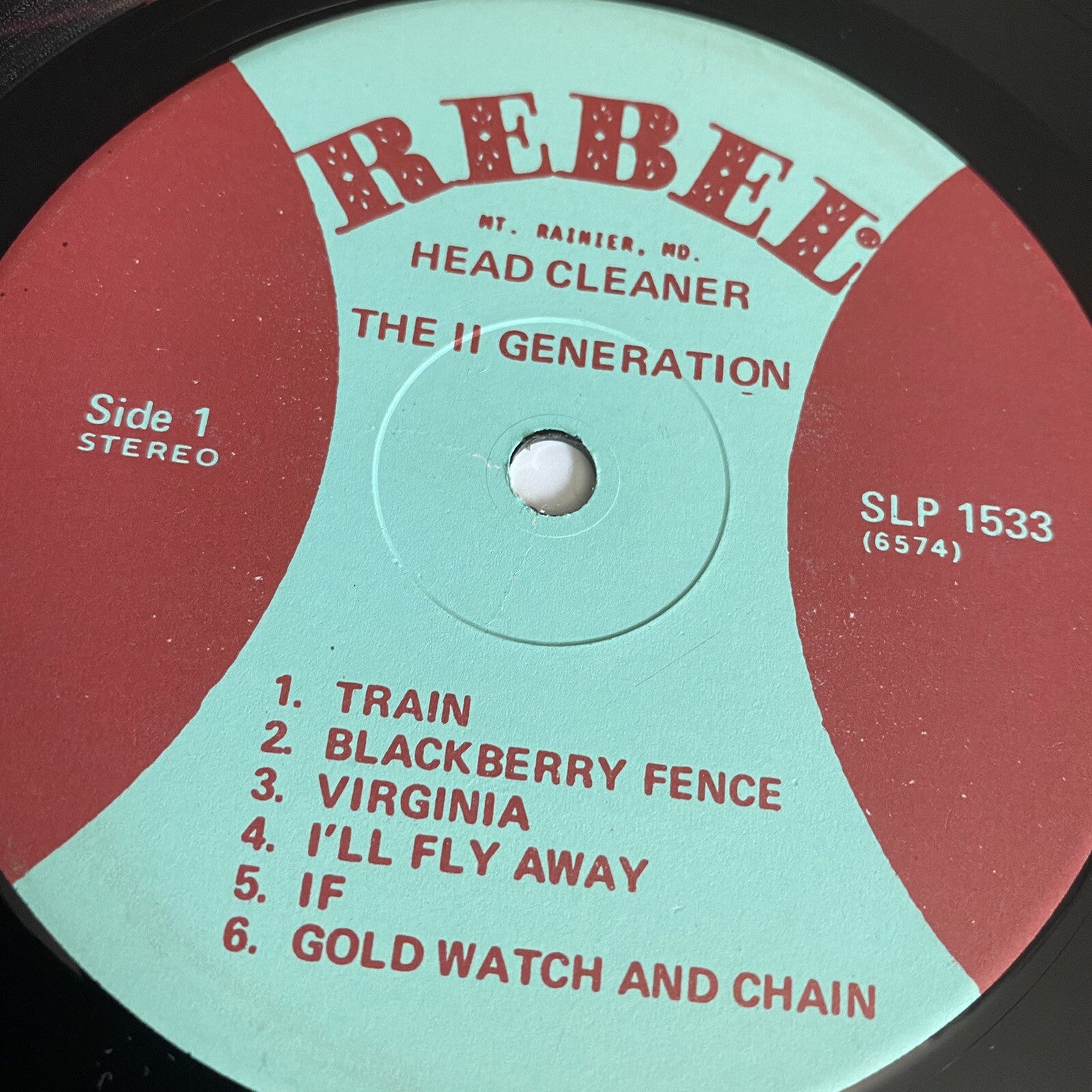 The II Generation HEAD CLEANER Vinyl LP Record 1974 Complete w/insert VG+