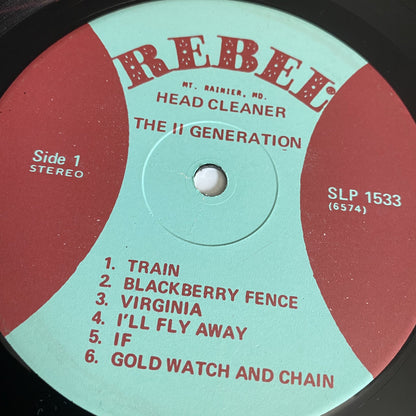 The II Generation HEAD CLEANER Vinyl LP Record 1974 Complete w/insert VG+