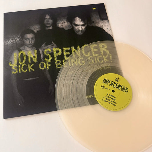 John Spencer SICK OF BEING SICK Color Vinyl LP Record NEW