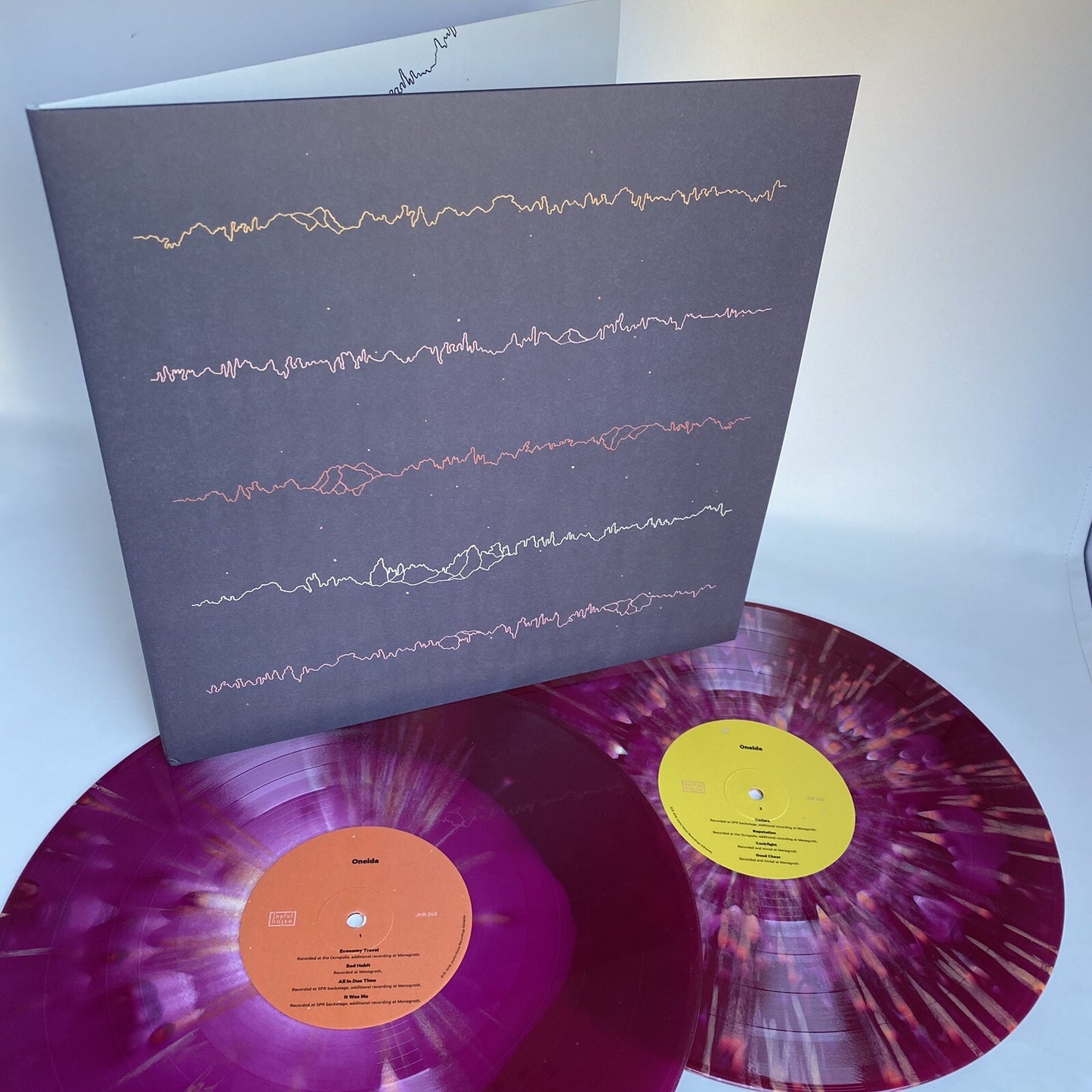 Oneida ROMANCE Color Vinyl 2LP Record NEW Limited Pressing