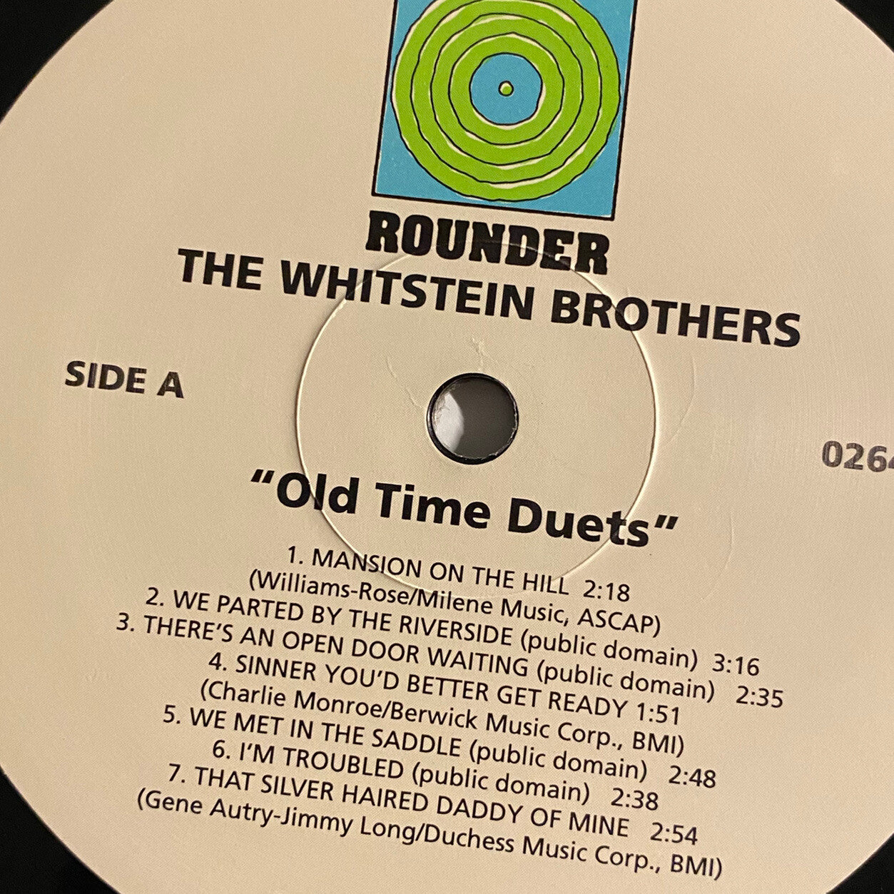 Whitstein Brothers OLD TIME DUETS Vinyl LP Record VG++