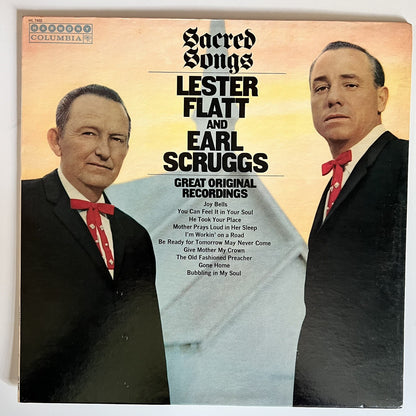 Flatt & Scruggs Sacred Songs 33 RPM LP Record Harmony 1967 HS 11202 Y