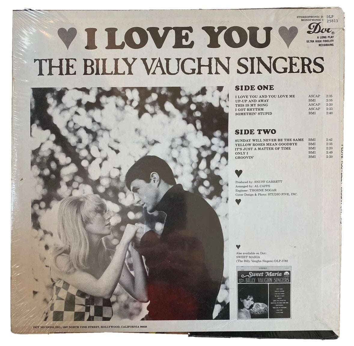 The Billy Vaughn Singers I LOVE YOU Sealed VInyl LP Record Mint
