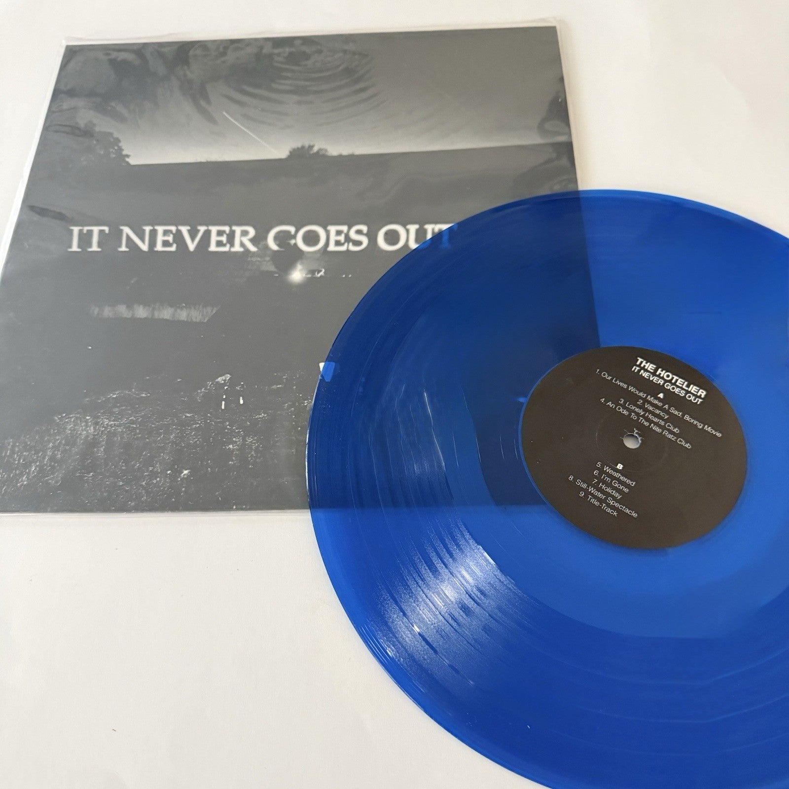 The Hotelier IT NEVER GOES OUT Color Vinyl LP Record NEW