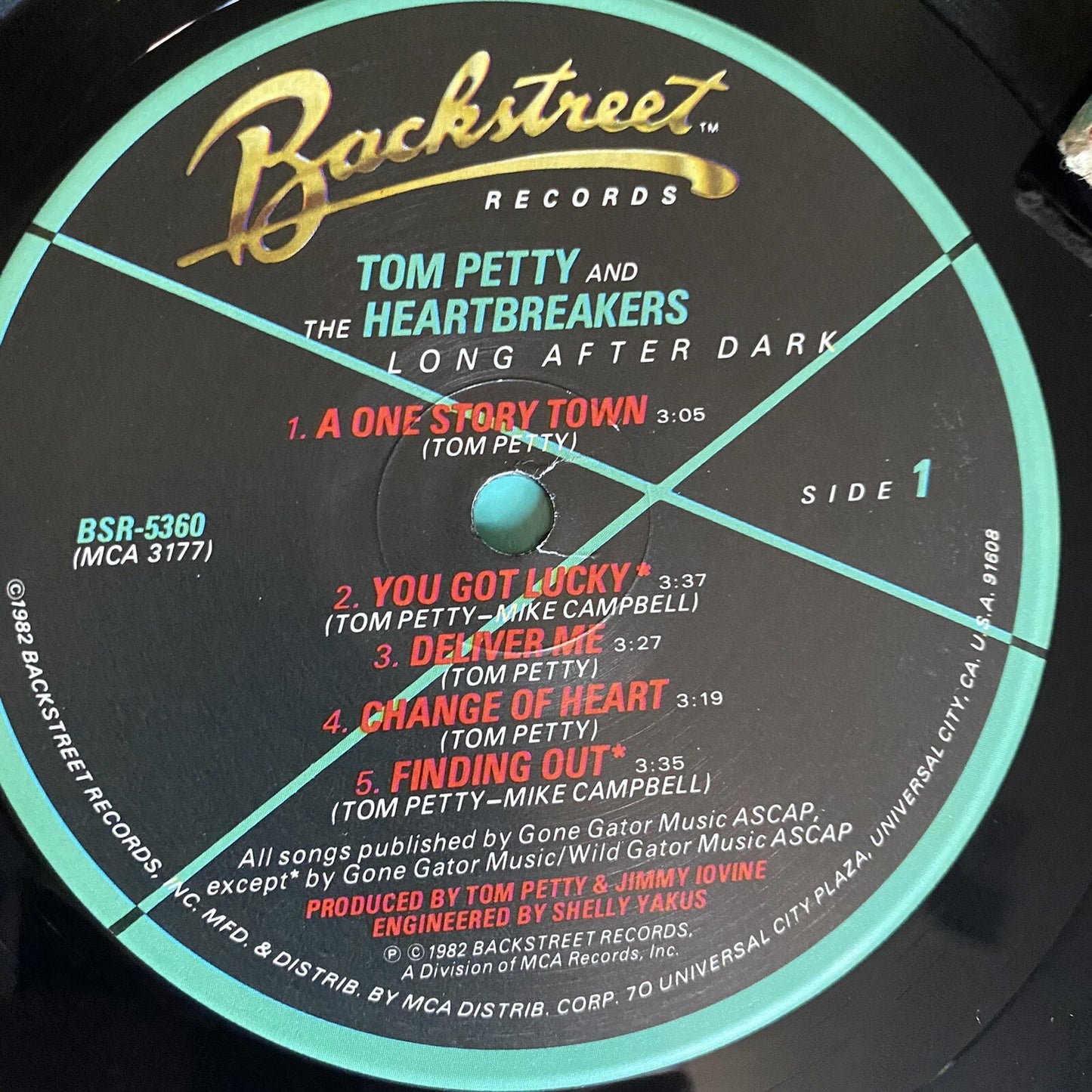 Tom Petty LONG AFTER DARK PROMO Vinyl LP Record