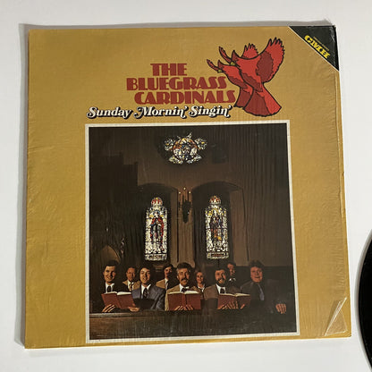 THE BLUEGRASS CARDINALS Sunday Mornin' Singin’ VINYL LP RECORD VG+