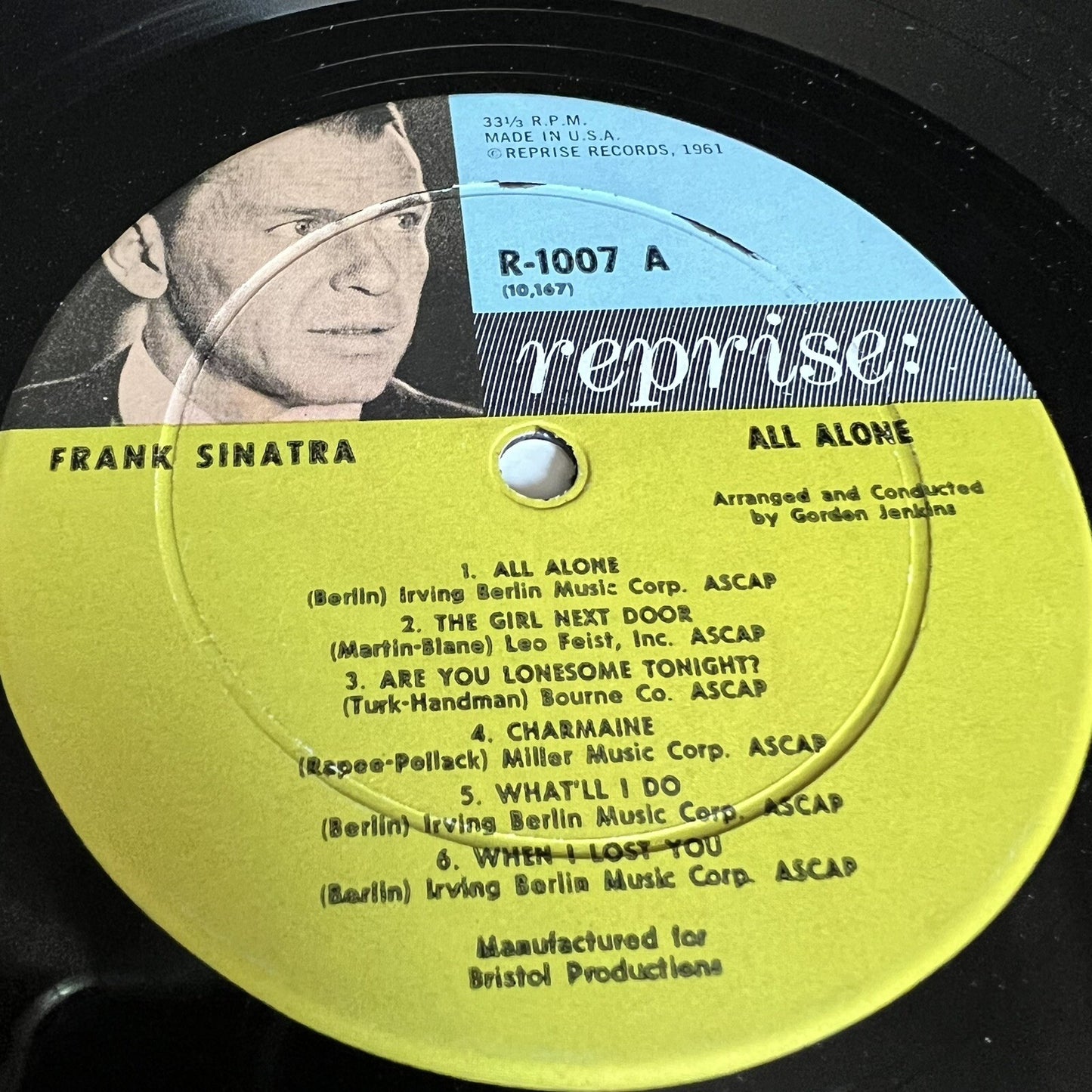 Frank Sinatra GREATEST VOL II + ALL ALONE Vinyl LP Record VG+/VG