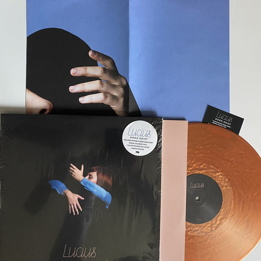 Lucius GOOD GRIEF Color Vinyl LP Record DELUXE EDITION w/poster NEW