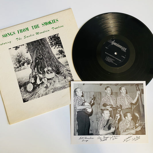 The Smokie Mountain Travelers SONGS FROM THE SMOKIES Vinyl LP Record VG+