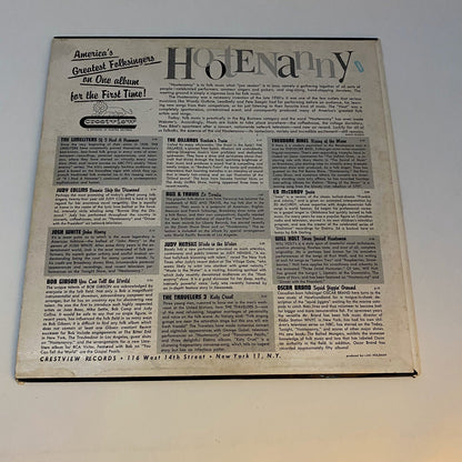 HOOTENANNY Various Folksingers Vinyl LP Record CRS-806 VG