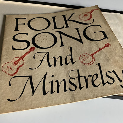 Folk Song and Minstrelsy 4 LP Box Set Vanguard w/Booklet Odetta Pete Seeger etc.
