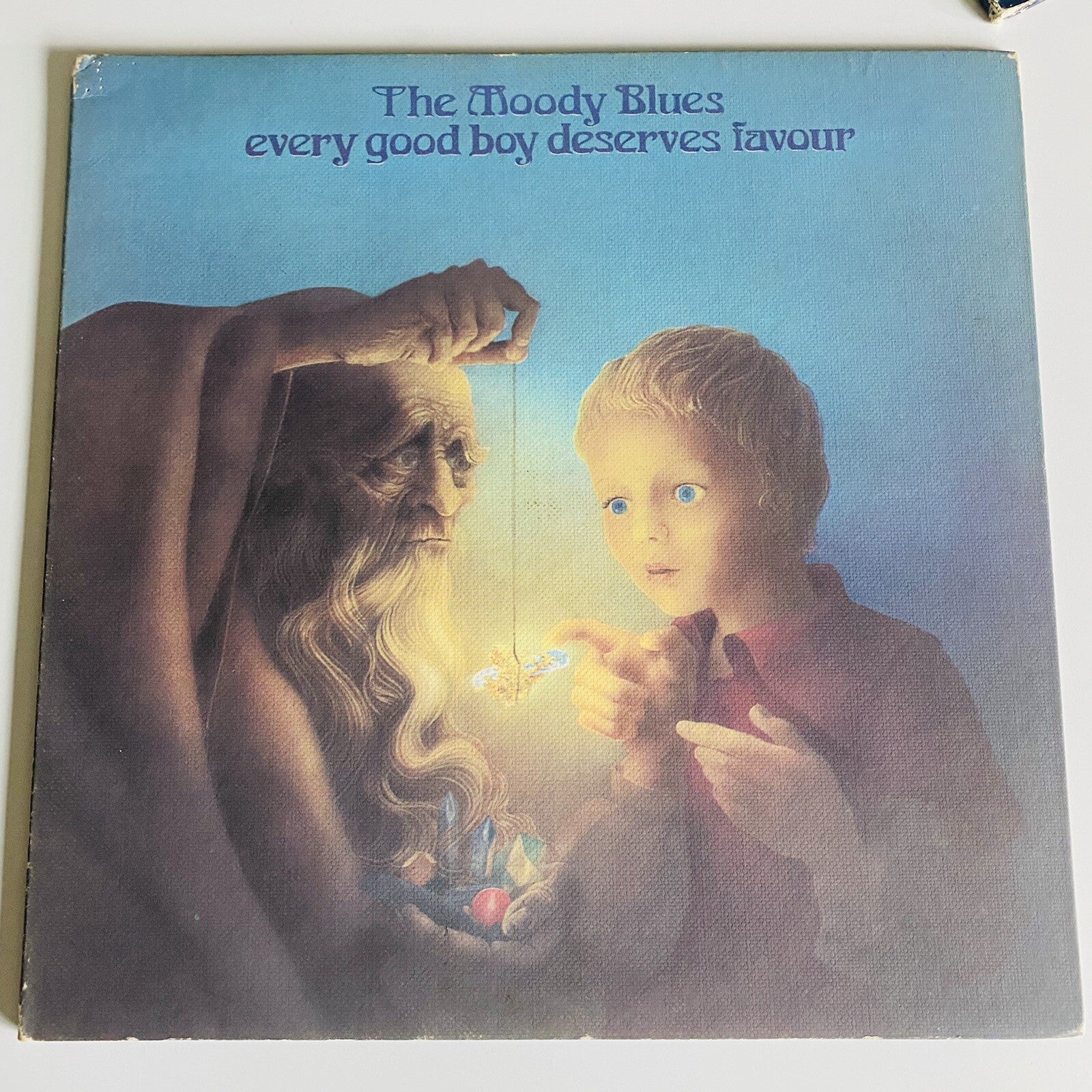 The Moody Blues EVERY GOOD BOY + THRESHOLD Vinyl LP Bundle VG