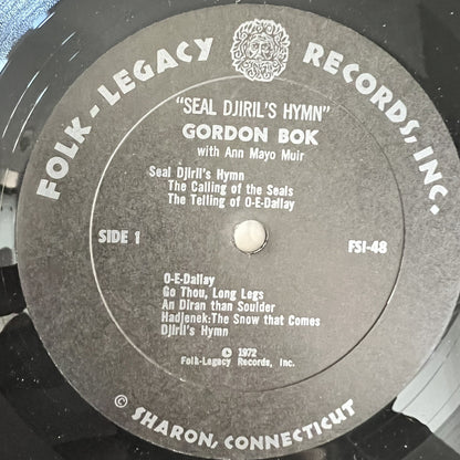 Gordon Bok SEAL DJIRIL'S HYMN Vinyl LP Record VG+