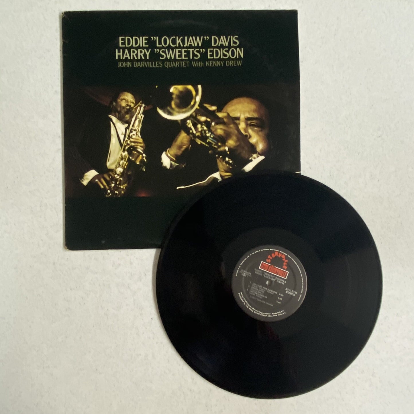 Eddie Lockjaw Davis &  Sweets Edison Vinyl LP Record JAZZ VG+