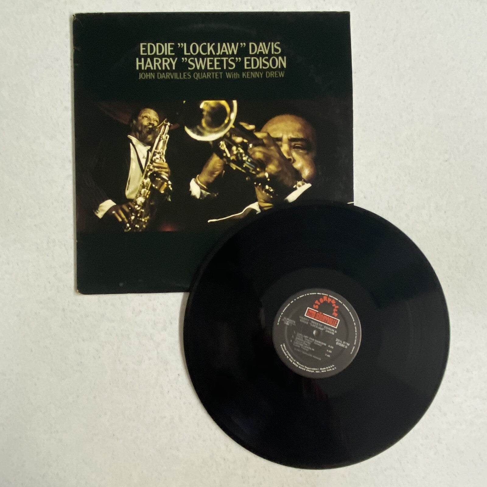 Eddie Lockjaw Davis &  Sweets Edison Vinyl LP Record JAZZ VG+