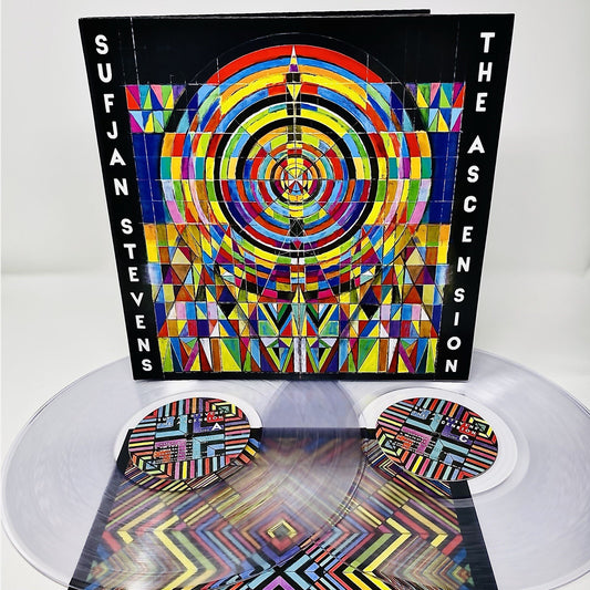 SUFJAN STEVENS The Ascension COLOR VINYL 2xLP RECORD tip-on gatefold jacket NEW
