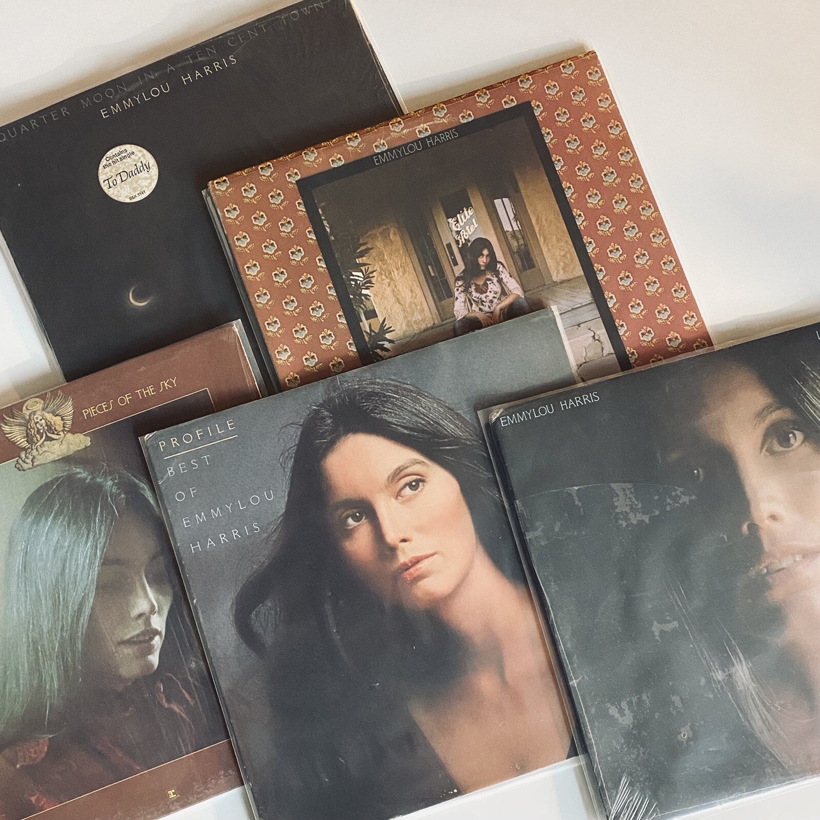 Emmylou Harris BUNDLE Vinyl LP Record VG+