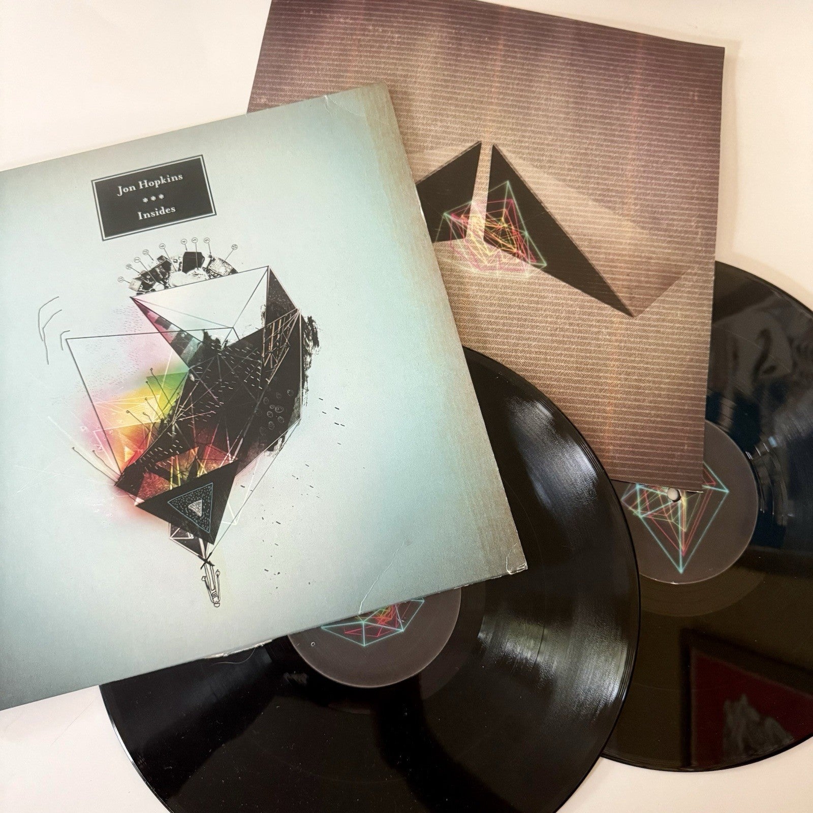 Jon Hopkins INSIDES Vinyl 2LP Record VG+