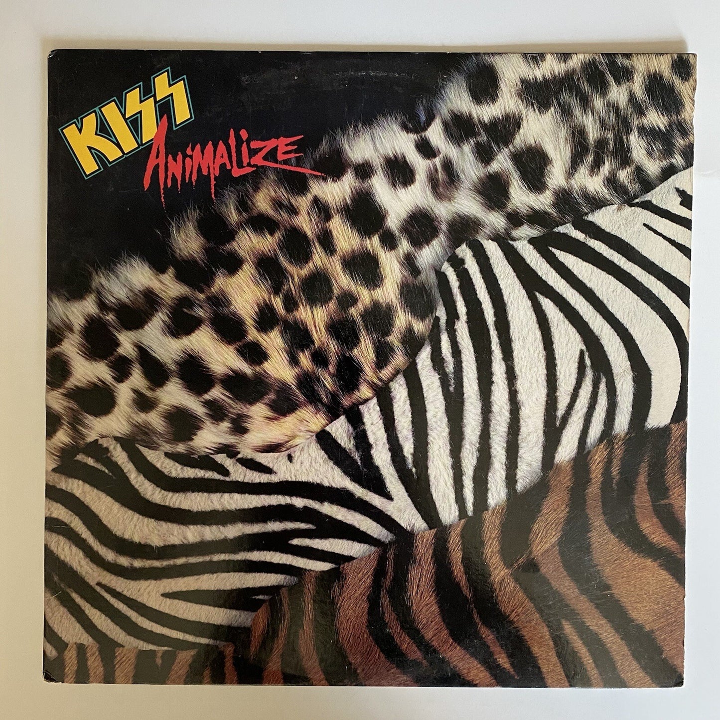 Kiss ANIMALIZE Vinyl LP Record VG+