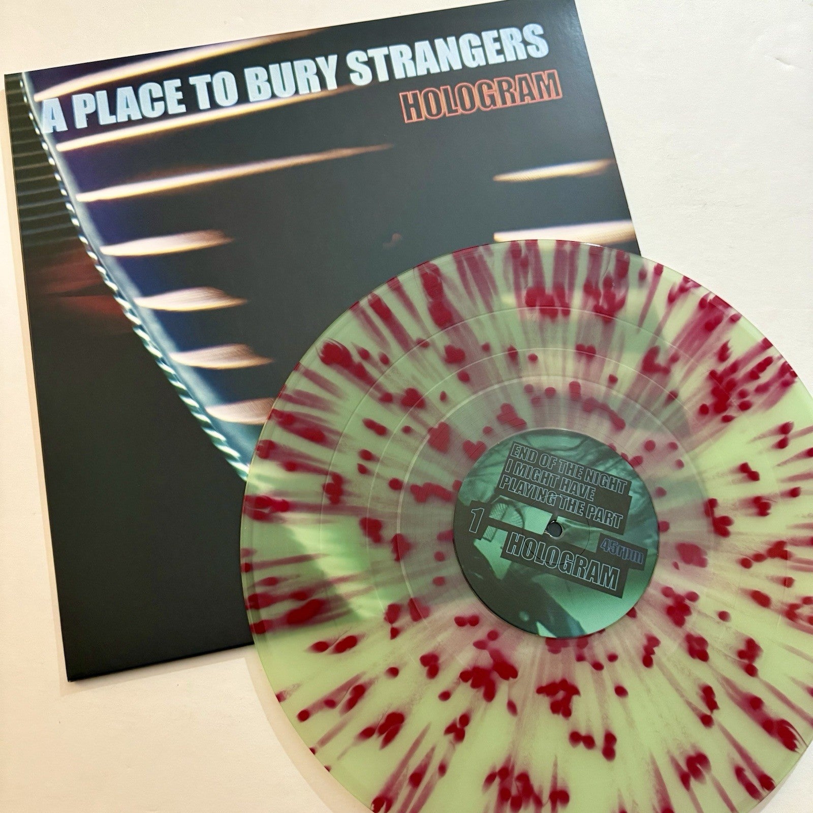 A Place To Bury Strangers HOLOGRAM Color Vinyl EP Record RE NEW Post Punk