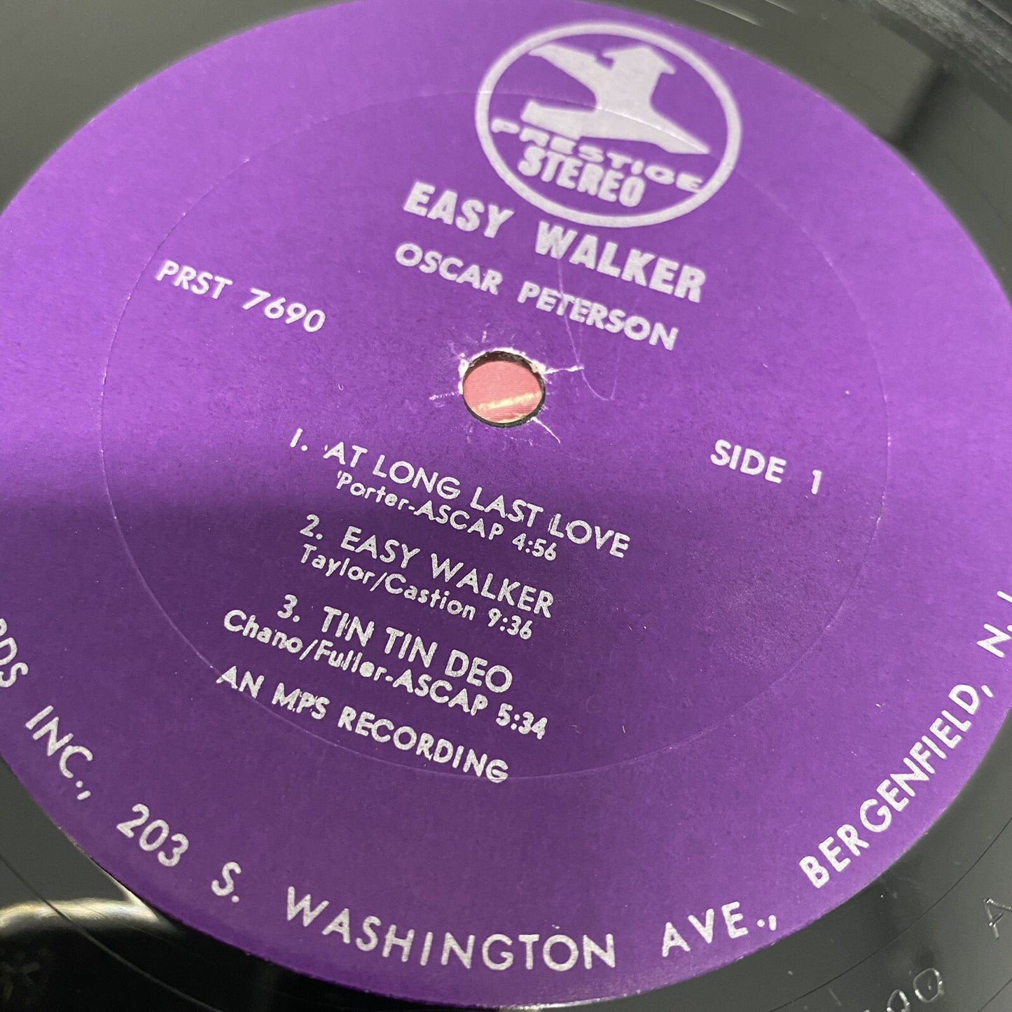 Oscar Peterson EASY WALKER! Vinyl LP Record PRESTIGE 7690 VG 
