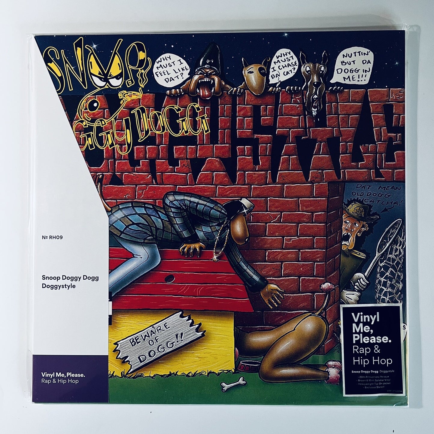 Snoop Doggy Dogg DOGGYSTYLE Color Vinyl LP Record SEALED VMP Club Edition